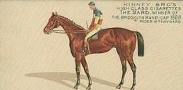 1889 Kinney Brothers Famous American Running Horses (N229) #NNO The Bard Front